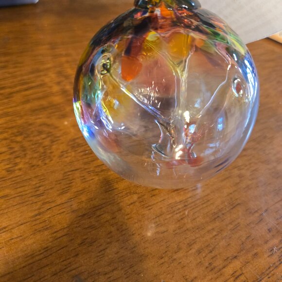 Hand Blown Glass Ornament - Tree of Celebration - Picture 6 of 9